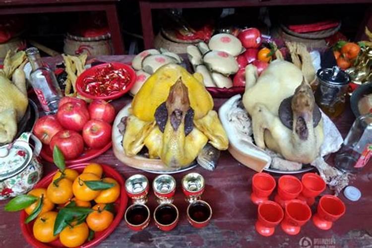 中元节祭祀用湖南几个菜
