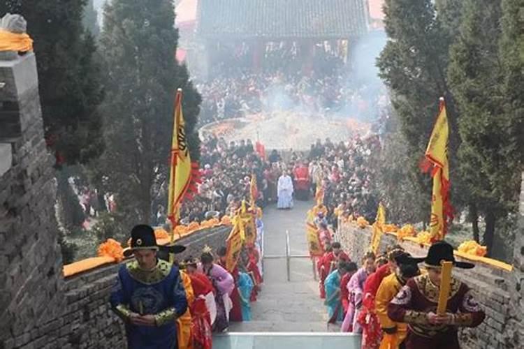 新绛正月十五庙会风俗