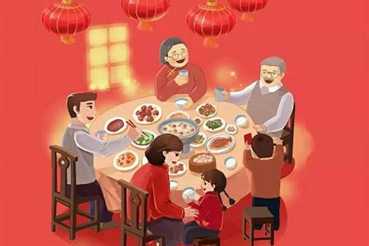 中国新年除夕风俗